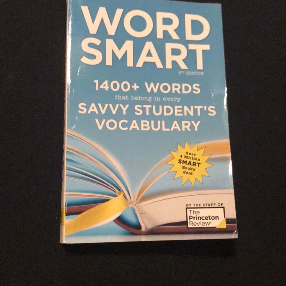BACK2SCHOOL Word Smart 6th Ed-1400+ Words That Belong-Every Savvy Student's Voc